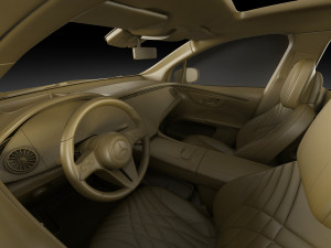 Mercedes EQS SUV 2023 3D 모델