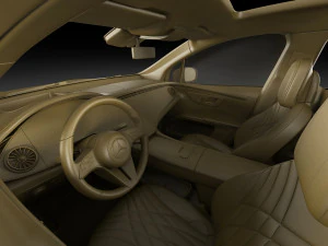 Mercedes EQS SUV 2023 3D Модель