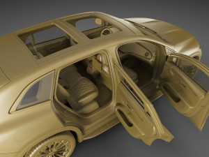 Mercedes EQS SUV 2023 3D 모델