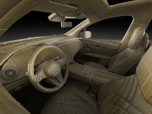 Mercedes EQS SUV 2023 3D Модель