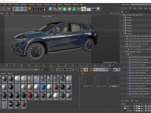 Mercedes EQS SUV 2023 3D 모델