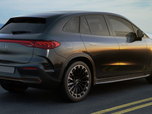Mercedes EQE SUV 2024 3D 模型