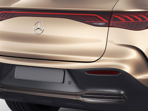 Mercedes EQE SUV 2024 3D 模型