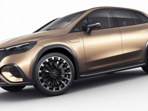 Mercedes EQE SUV 2024 3D 模型