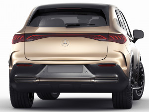 Mercedes EQE SUV 2024 3D 模型
