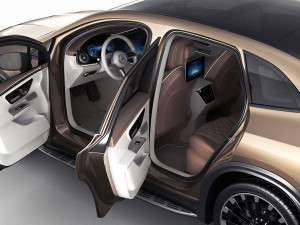Mercedes EQE SUV 2024 3D 模型