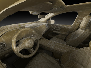 Mercedes EQE SUV 2024 3D 模型