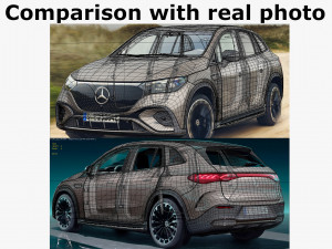 Mercedes EQE SUV 2024 3D 模型