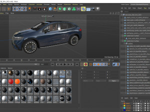 Mercedes EQE SUV 2024 3D 模型