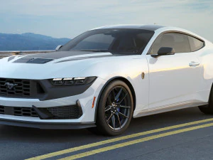 Mustang Fastback Dark Horse 2024 3D Model