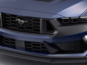 Mustang Fastback Dark Horse 2024 3D Model
