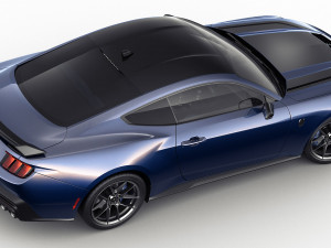Mustang Fastback Dark Horse 2024 3D 모델