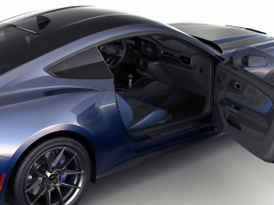 Mustang Fastback Dark Horse 2024 3D 모델