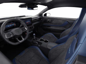Mustang Fastback Dark Horse 2024 3D Model