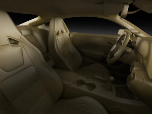 Mustang Fastback Dark Horse 2024 3D 모델
