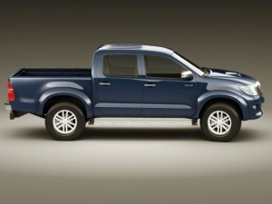 toyota hilux 2012 double cab Modelo 3D