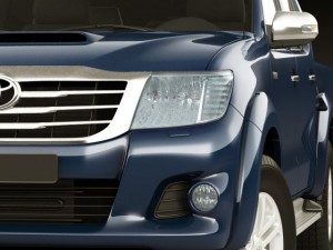 toyota hilux 2012 double cab Modelo 3D