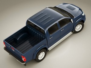 toyota hilux 2012 double cab Modelo 3D