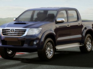 toyota hilux 2012 double cab Modelo 3D