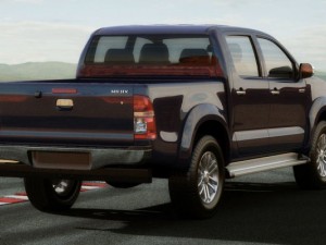 toyota hilux 2012 double cab Modelo 3D