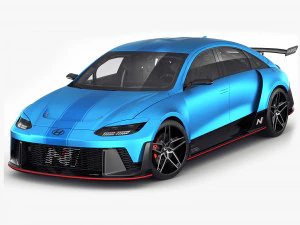 ヒュンダイ RN22e コンセプト 3Dモデル