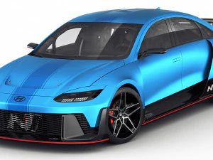 Hyundai RN22e Concept 3D Model