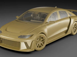 Hyundai RN22e Concept 3D Model
