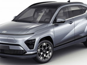 Hyundai Kona Eléctrico EV 2024 Modelo 3D
