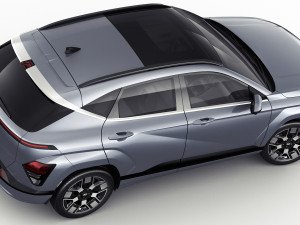 Hyundai Kona Eléctrico EV 2024 Modelo 3D