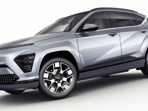Hyundai Kona Eléctrico EV 2024 Modelo 3D