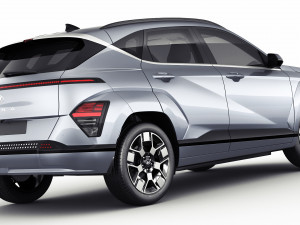 Hyundai Kona Eléctrico EV 2024 Modelo 3D