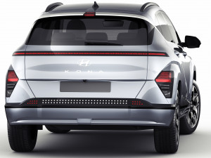 Hyundai Kona Eléctrico EV 2024 Modelo 3D