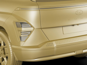 Hyundai Kona Eléctrico EV 2024 Modelo 3D