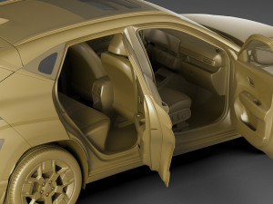 Hyundai Kona Eléctrico EV 2024 Modelo 3D