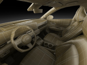 Hyundai Kona Eléctrico EV 2024 Modelo 3D