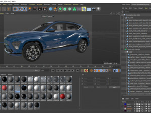 Hyundai Kona Eléctrico EV 2024 Modelo 3D