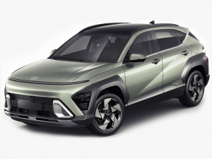 Hyundai Kona 2024 Model 3D