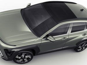 Hyundai Kona 2024 3D-Modell