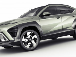 Hyundai Kona 2024 3D-Modell