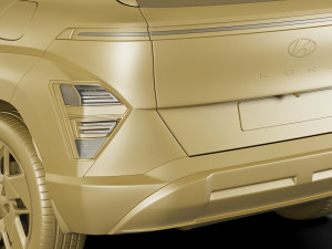 Hyundai Kona 2024 3D-Modell