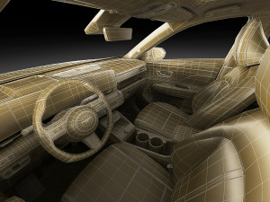 Hyundai Kona 2024 3D-Modell