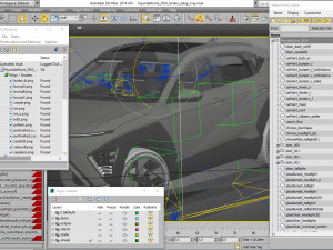 Hyundai Kona 2024 3D-Modell