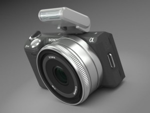 sony nex5n 3D 모델