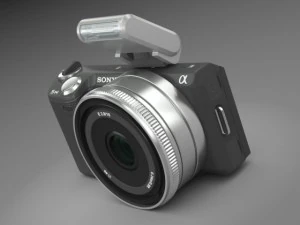 Sony nex5n 3D Modell