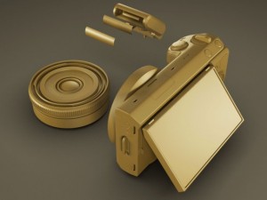 sony nex5n 3D 모델