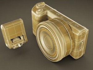 sony nex5n 3D 모델