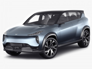 Generic Electric Modern SUV Modèle 3D