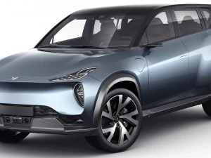 Generic Electric Modern SUV 3D Model
