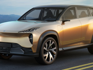 Generic Electric Modern SUV 3D Model
