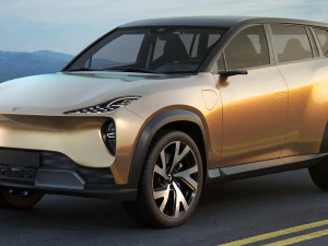 Generic Electric Modern SUV 3D Model